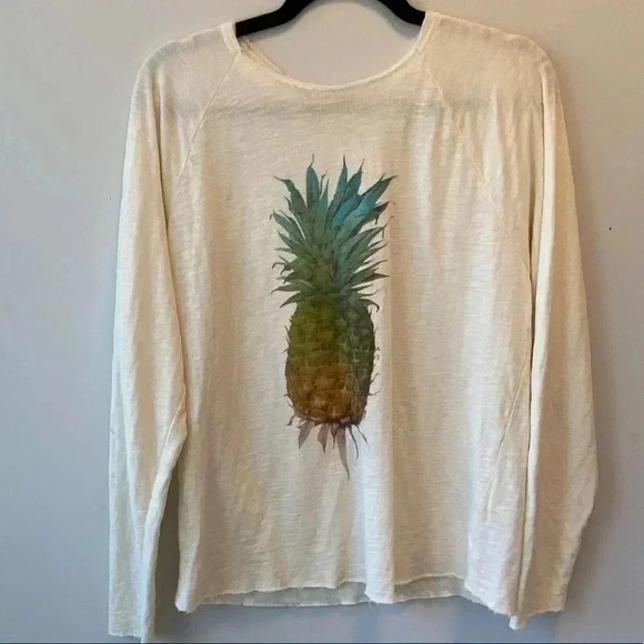 Wildfox Pineapple Long Sleeve in Chapstick - Picture 2 of 11